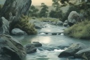 河流的智慧，避开障碍的永恒之道
