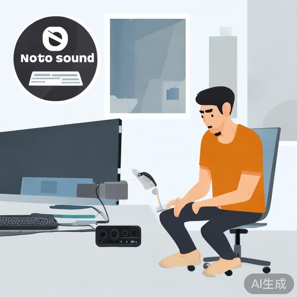 如何让音响连接电脑没有声音？