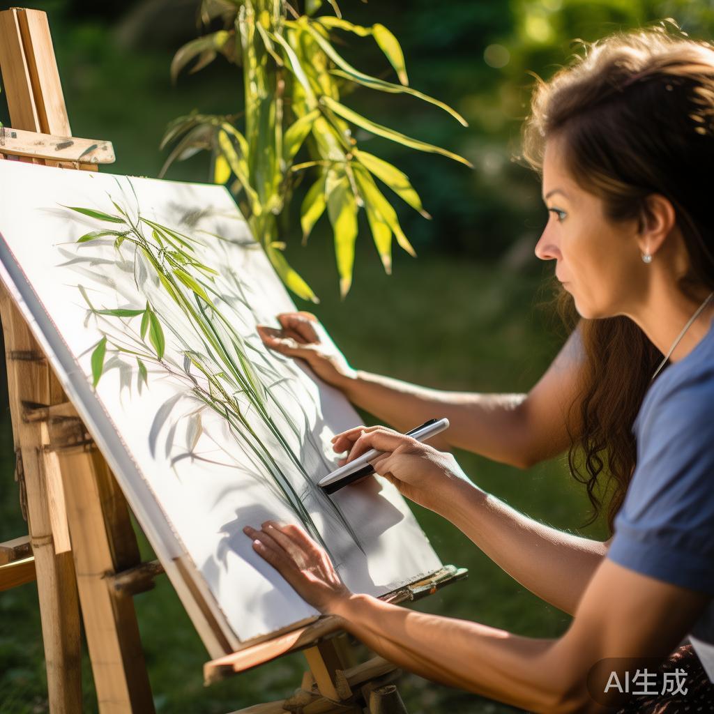 手把手教你怎么才能画出好看的竹子? 手把手教你怎么才能画出好看的竹子?