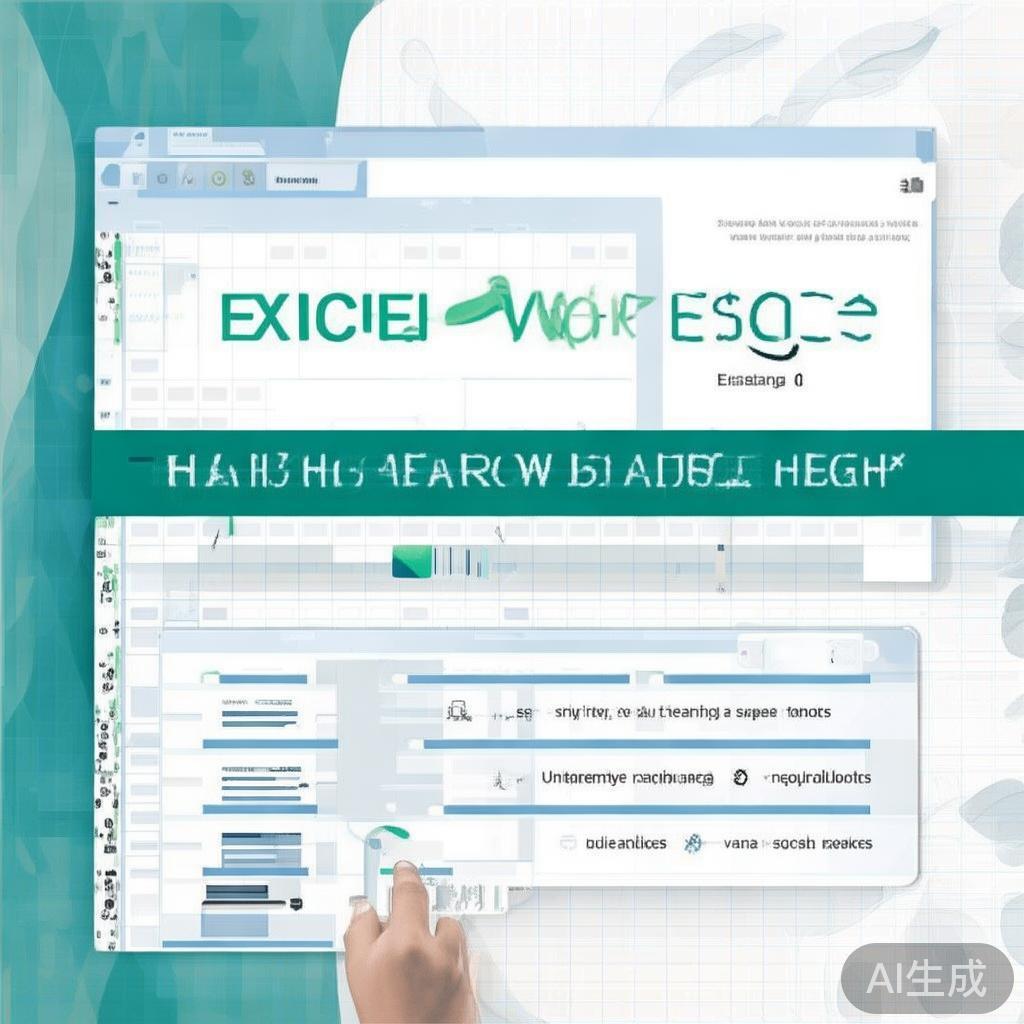 Excel中表格行高的设置技巧与注意事项 Excel中表格行高的设置技巧与注意事项