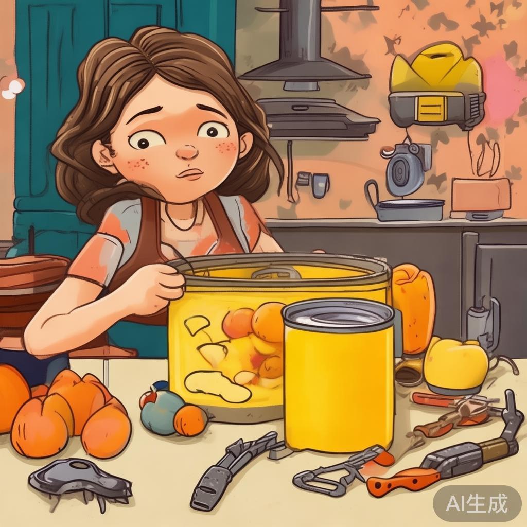 黄桃罐头怎么才能拧开？这些方法太实用了！