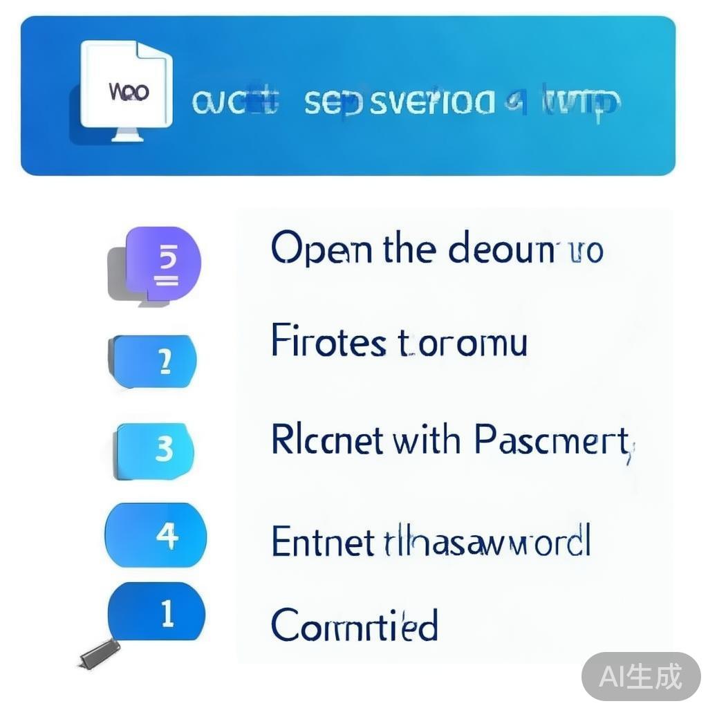 如何为Word文档设置密码保护，简单步骤指南