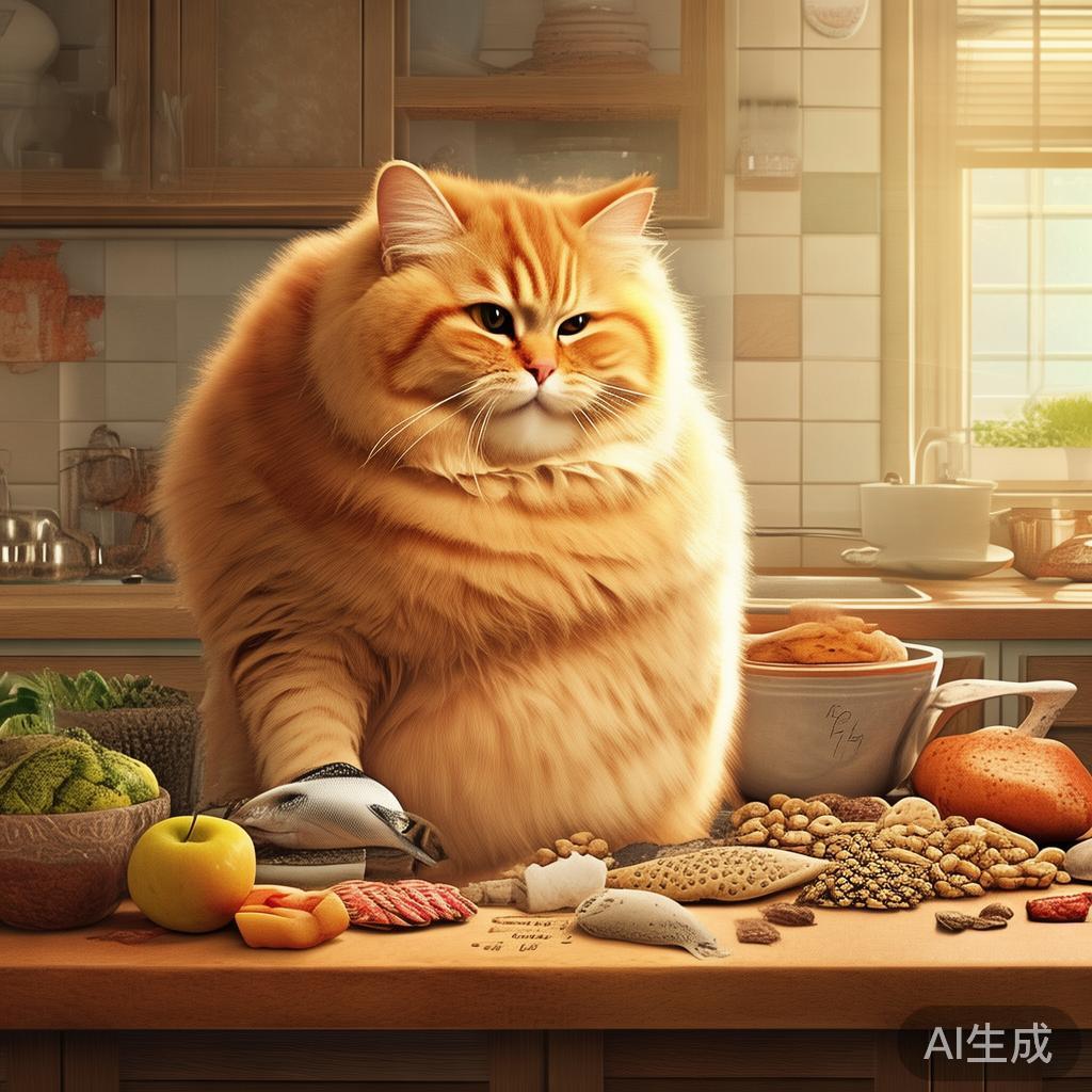 橘猫增肥秘籍,科学喂养,健康变胖指南 橘猫增肥秘籍,科学喂养,健康变胖指南