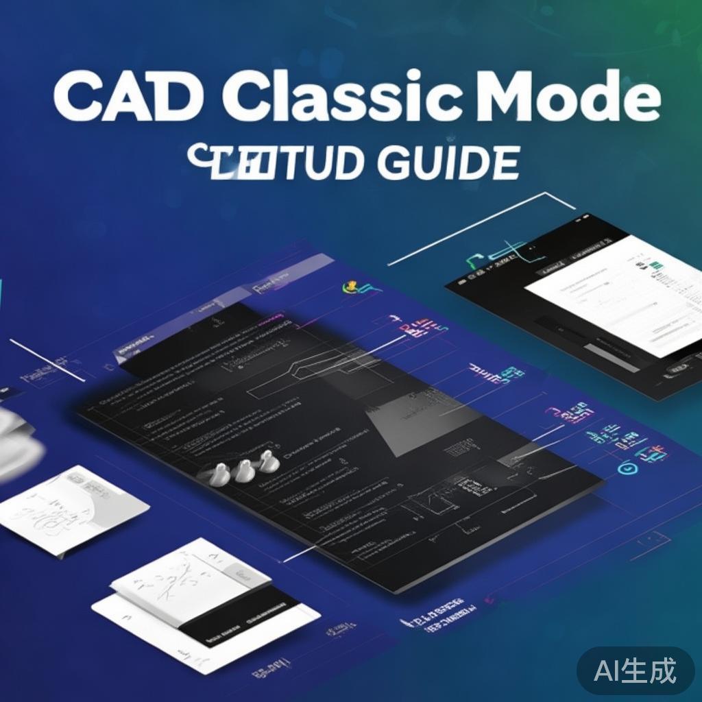 CAD经典模式设置指南，解锁专业绘图体验