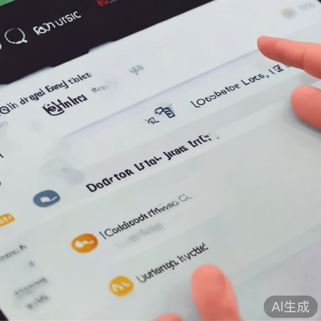 如何在QQ音乐设置桌面歌词
