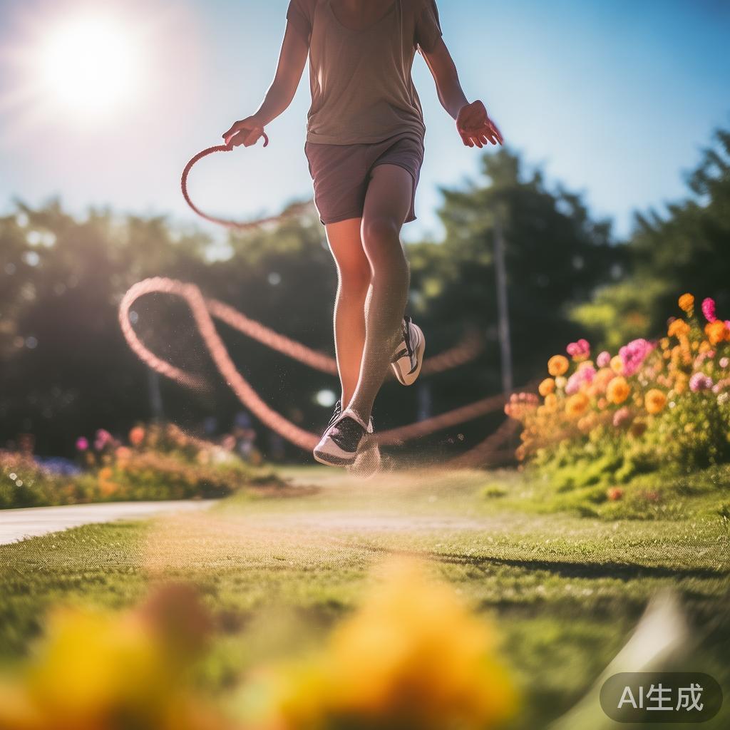 掌握节奏，跳出快乐，新手如何快速学会跳绳？