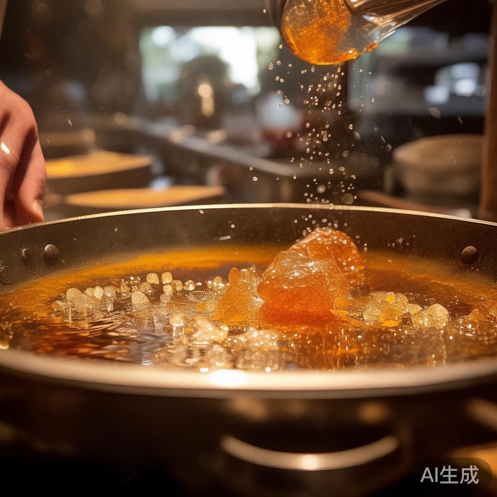 冰糖熬制上色秘法,从浅白到琥珀的七步炼糖诀窍 冰糖熬制上色秘法,从浅白到琥珀的七步炼糖诀窍