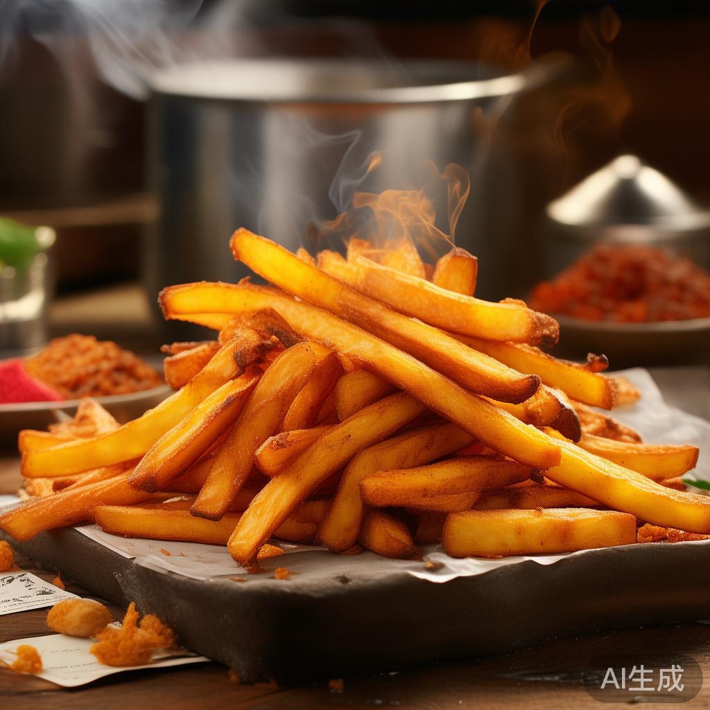 黄金炸红薯条,外酥里糯的秘诀大公开! 黄金炸红薯条,外酥里糯的秘诀大公开!