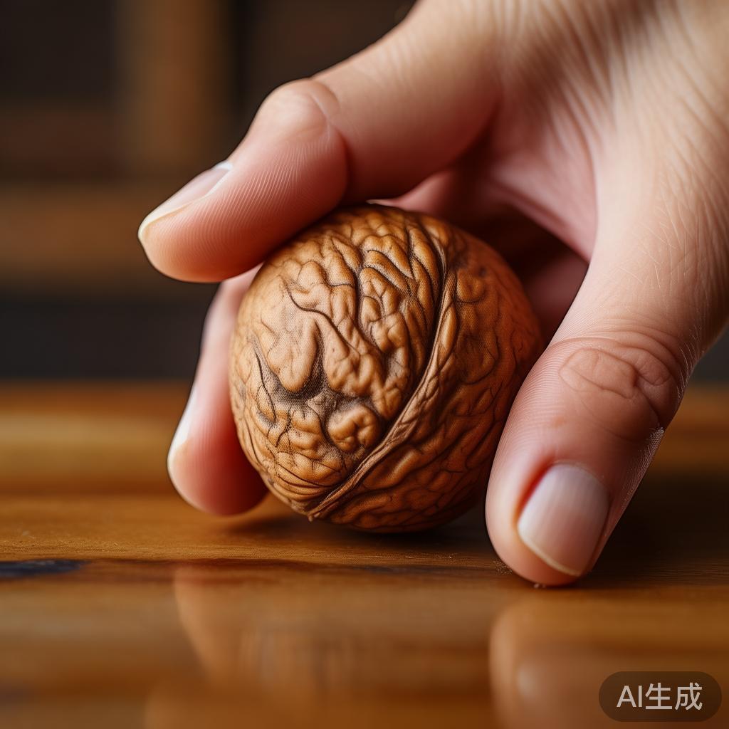 盘核桃避免酱色？掌握这几点，核桃盘出自然包浆与通透质感