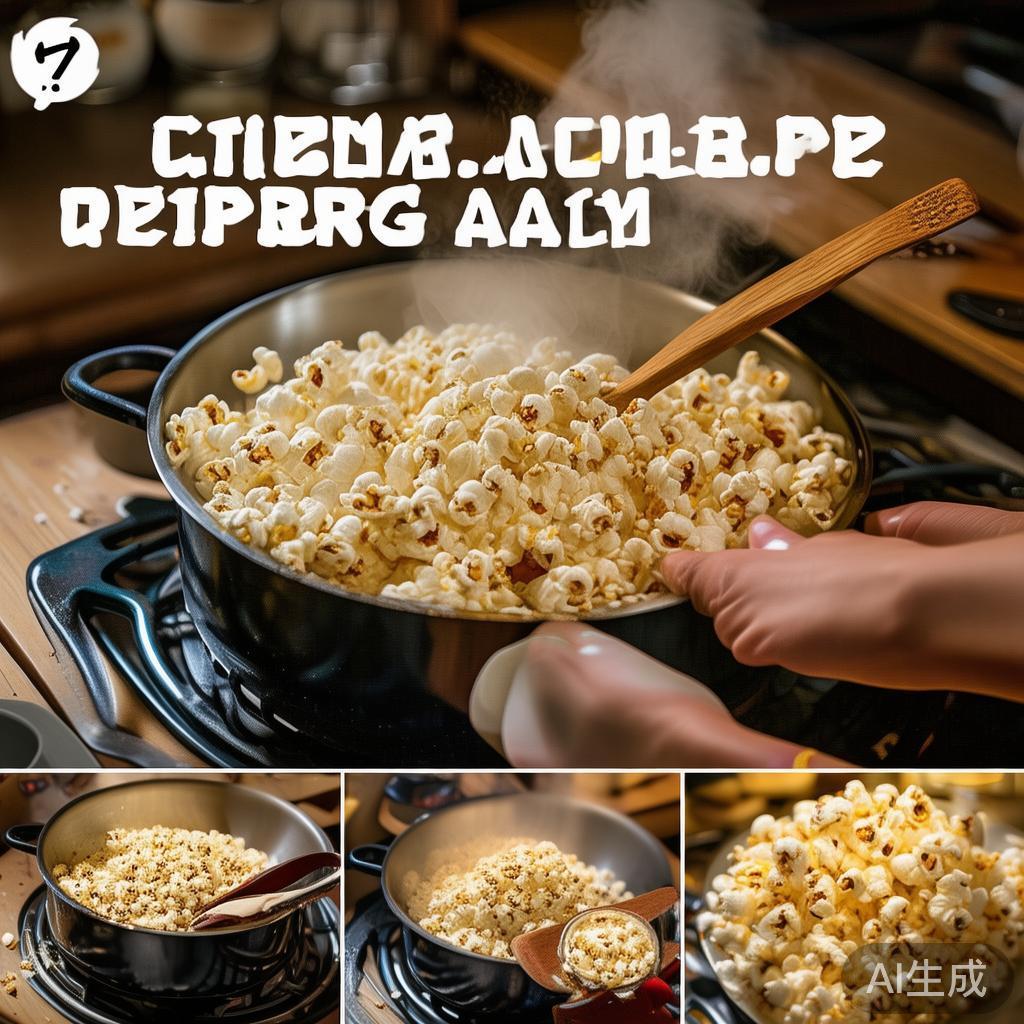 爆米花怎么做？手把手教你做出电影院级别的美味爆米花