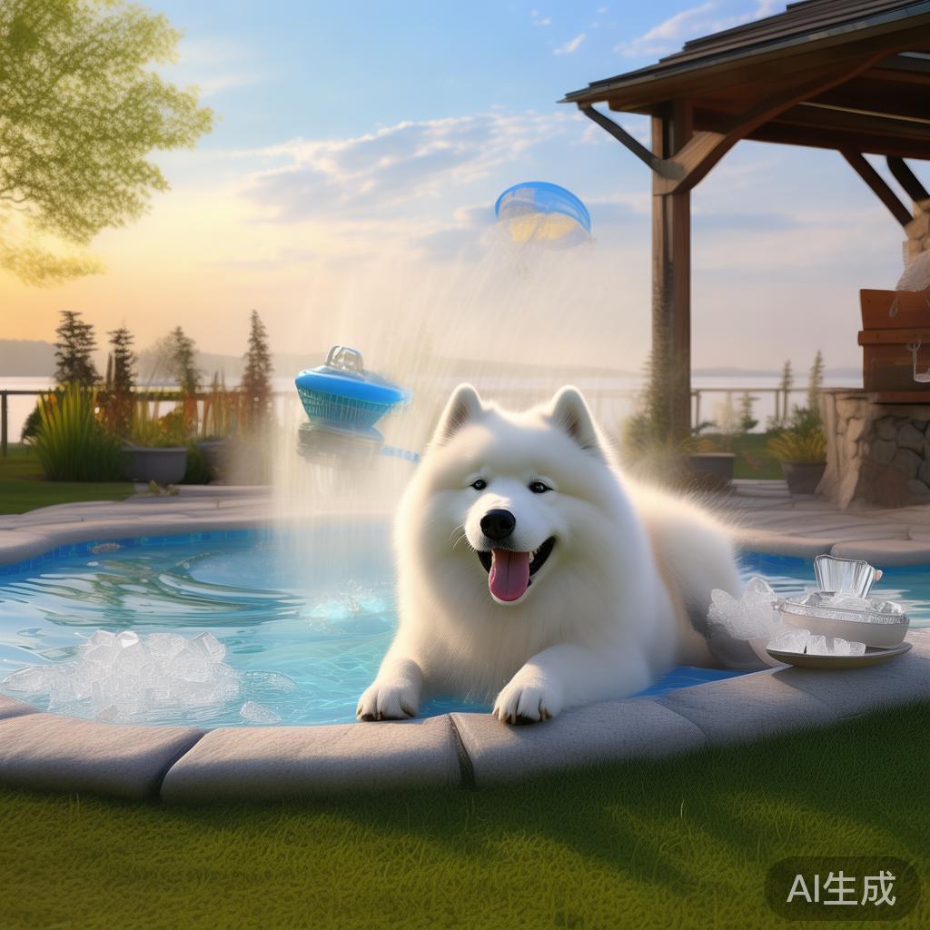 萨摩犬夏日防暑指南,清凉过夏,远离中暑困扰 萨摩犬夏日防暑指南,清凉过夏,远离中暑困扰