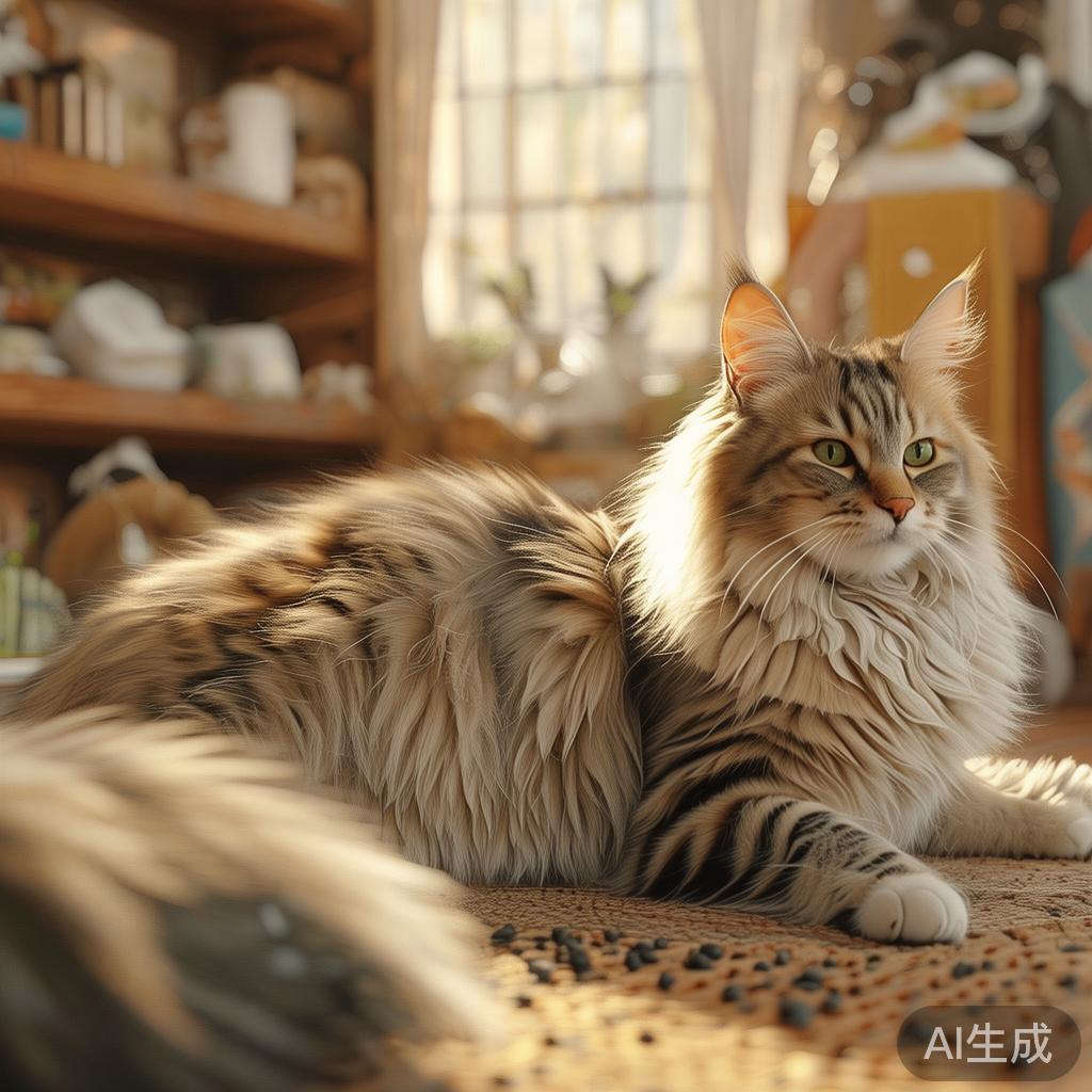 缅因猫怎么才能长毛?——科学养护指南 缅因猫怎么才能长毛?——科学养护指南