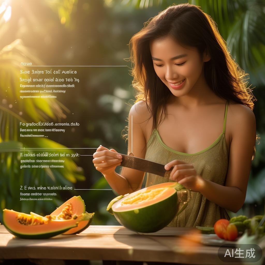 木瓜的丰胸秘密,科学食用方法助你塑造健康曲线 木瓜的丰胸秘密,科学食用方法助你塑造健康曲线