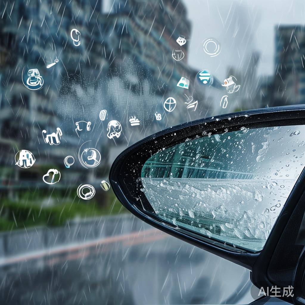 后视镜总被雨水糊住?这几招让你雨天开车视野清晰! 后视镜总被雨水糊住?这几招让你雨天开车视野清晰!