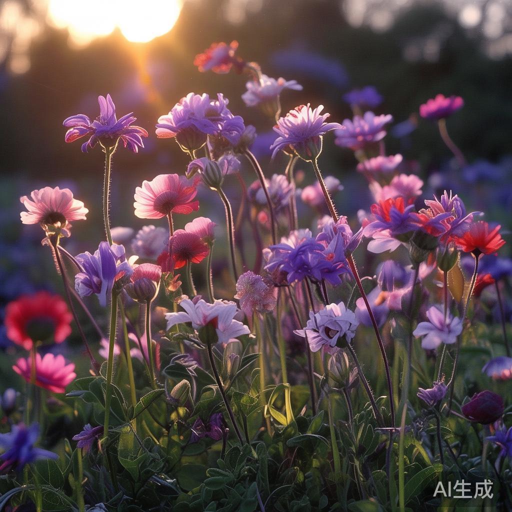 花儿们聚在一起,低声议论着死亡。它们说,死亡其实有很多种,每一种都像是一场精心设计的告别仪式 花儿们聚在一起,低声议论着死亡。它们说,死亡其实有很多种,每一种都像是一场精心设计的告别仪式
