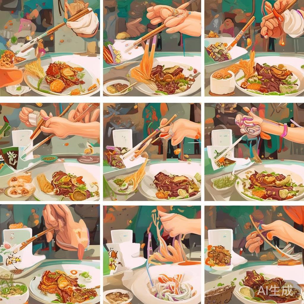 夹菜秘籍，轻松掌握餐桌上的优雅动作