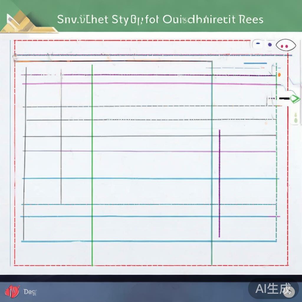 如何设置表格内框线