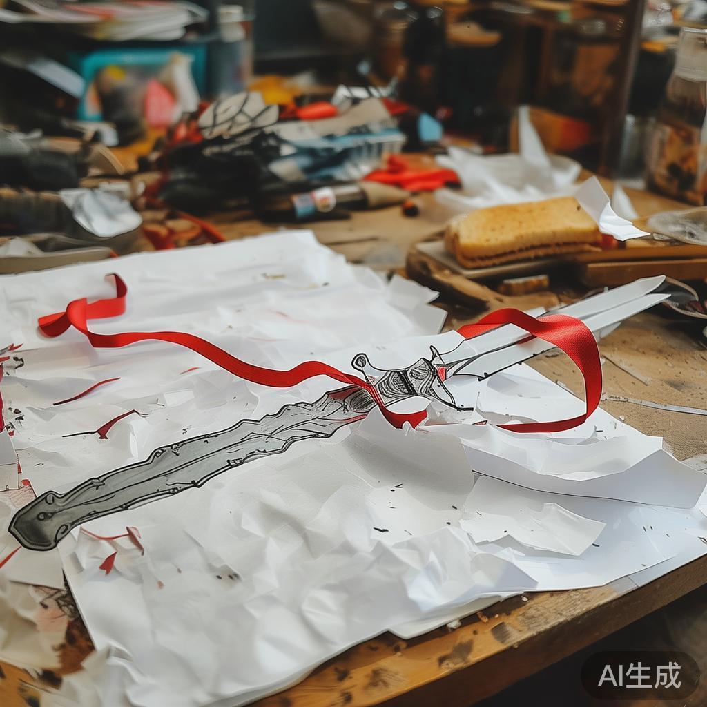 怎么才能用纸做一把剑？