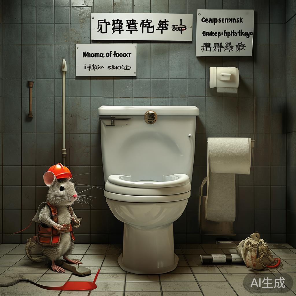 马桶老鼠入侵?教你几招彻底封堵老鼠下水道! 马桶老鼠入侵?教你几招彻底封堵老鼠下水道!