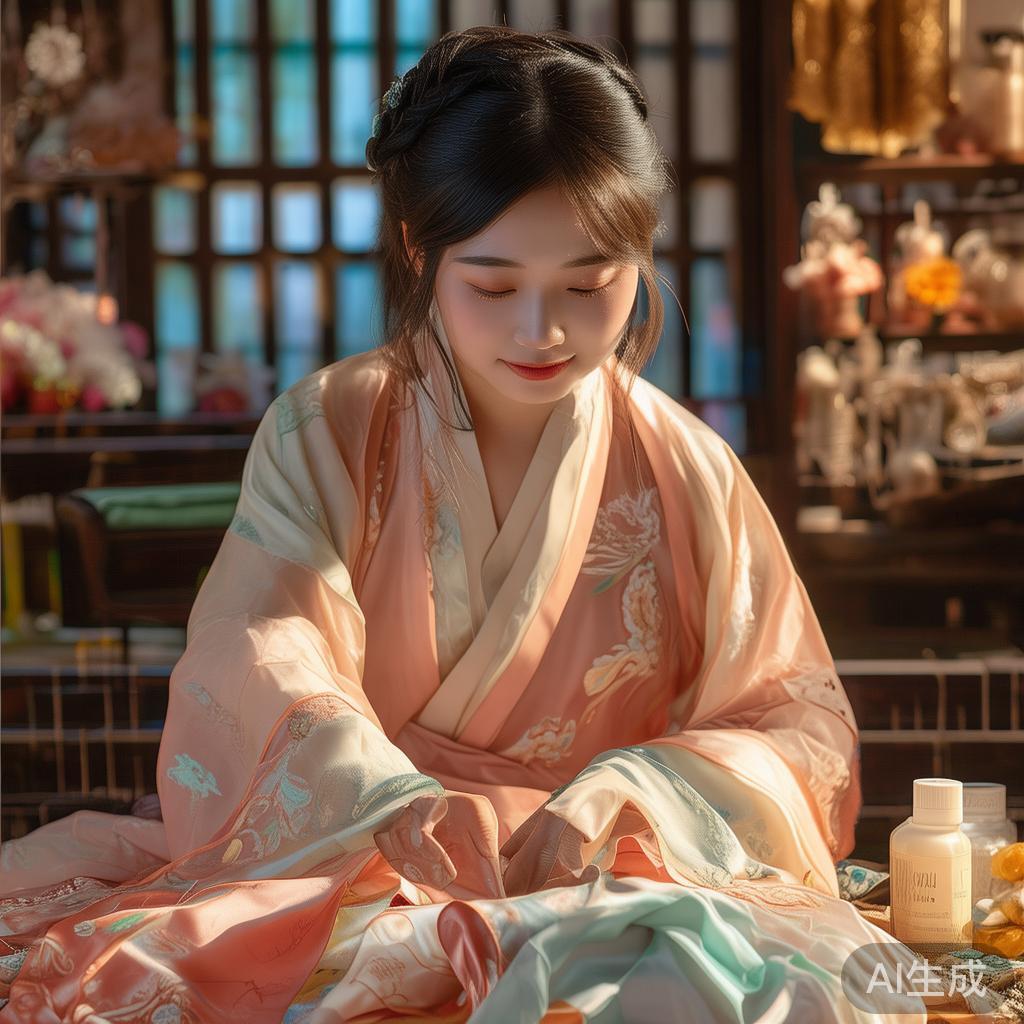 汉服保养指南，如何有效避免发黄，让美衣常新？