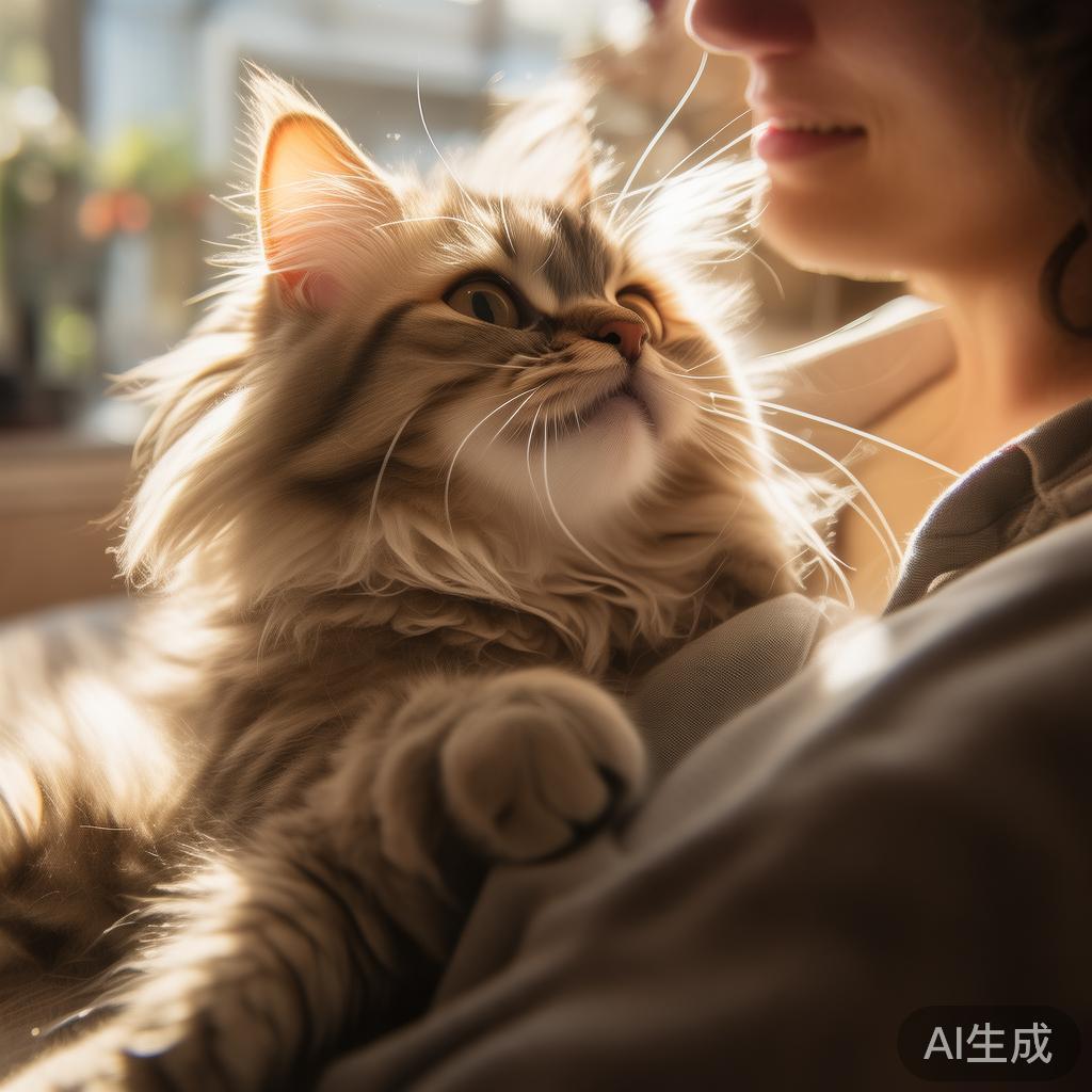 猫咪总爱蹲胸口？别愁！这几个方法让它改掉黏人小毛病