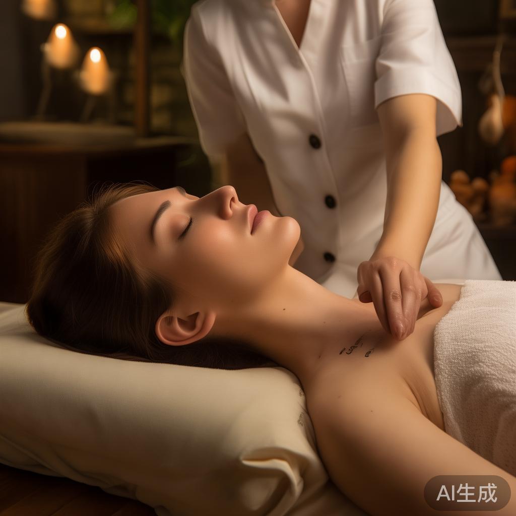 正确认知房疗与乳根穴——房根穴按摩疏通与胸部调理方法