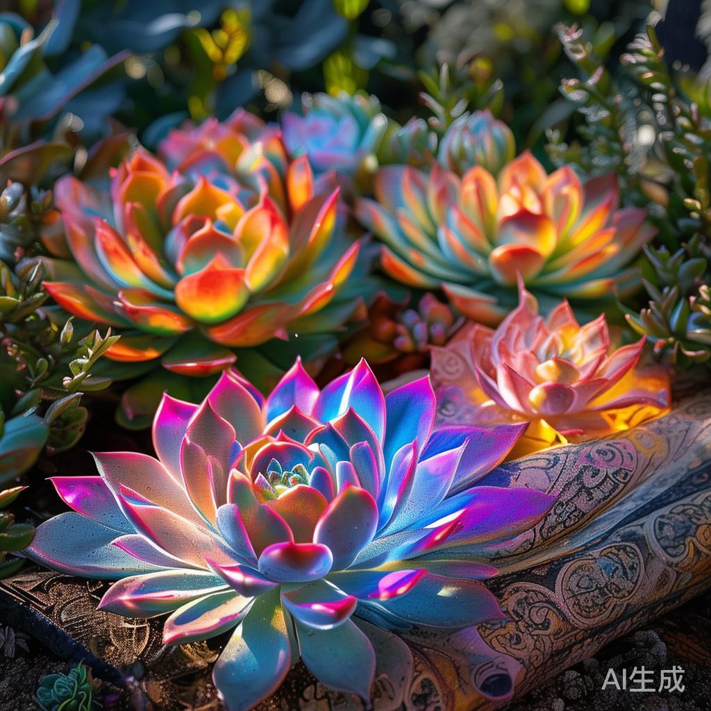 佛珠出锦秘籍，让你的多肉植物绽放彩色奇迹！