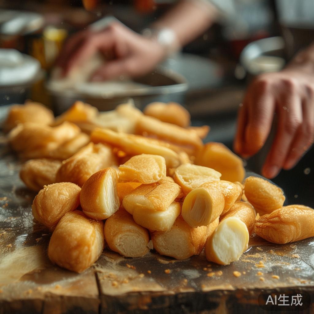 油条炸制秘诀，如何让油条外酥里嫩，香飘四溢？