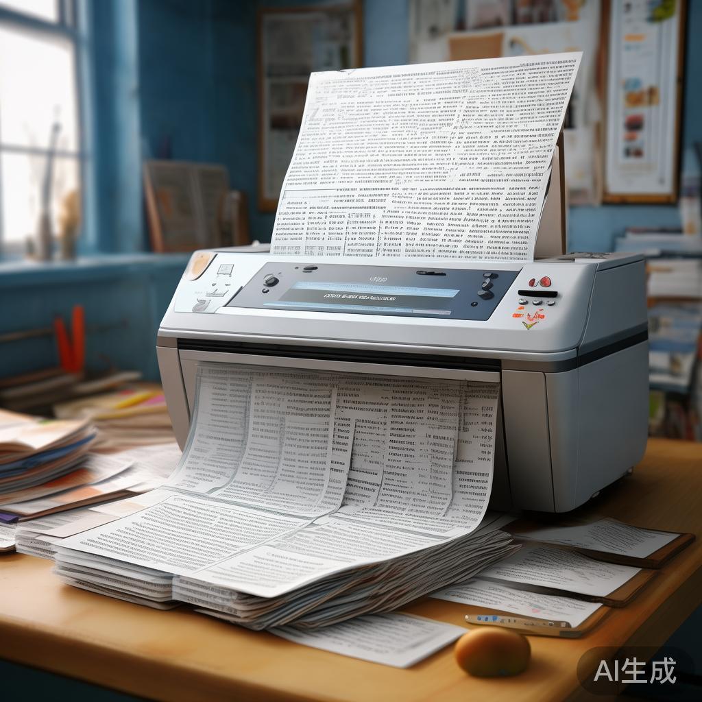 打印设置双面打印，让文字重叠成双面