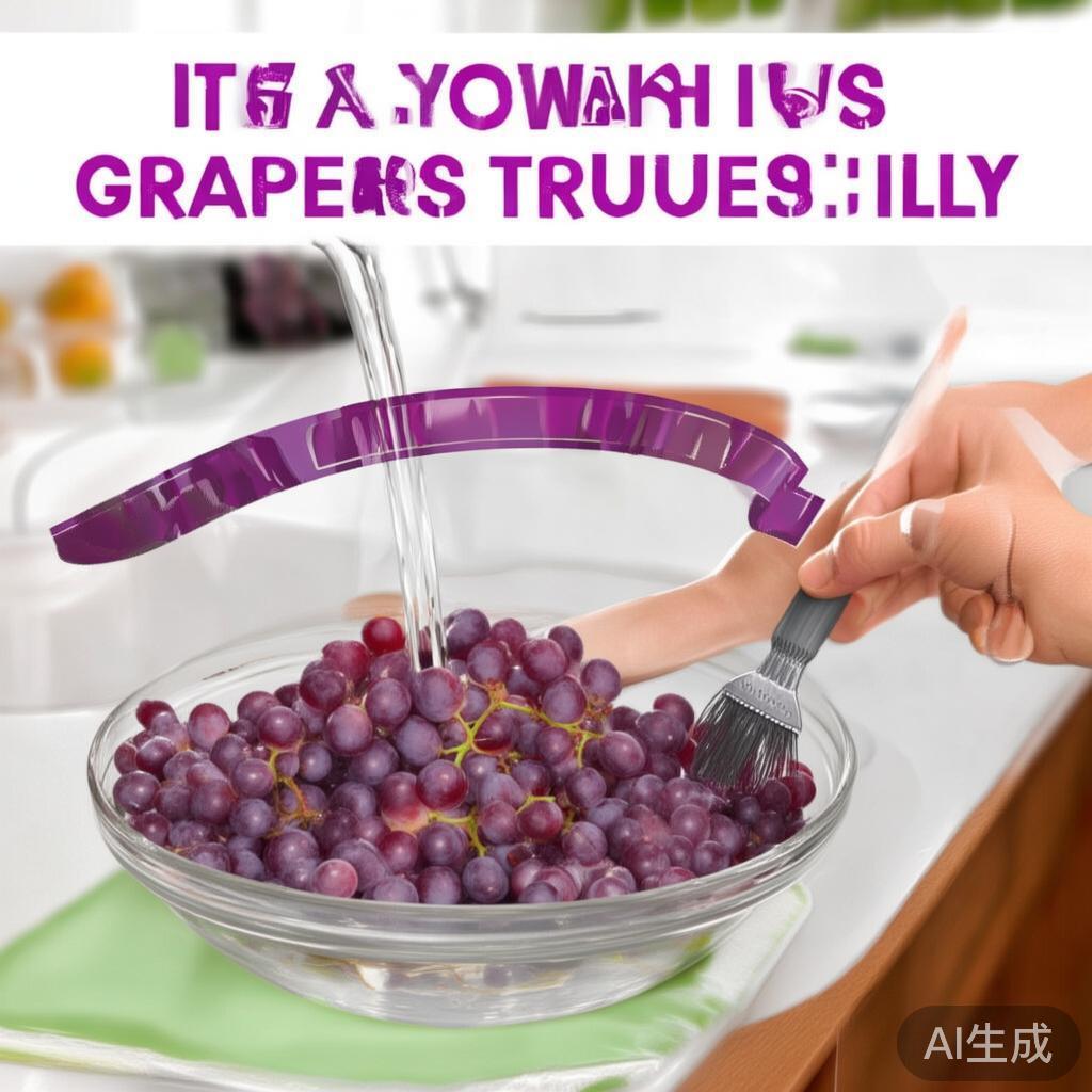 葡萄怎么洗才能干净?这份简单实用的清洗指南请收好! 葡萄怎么洗才能干净?这份简单实用的清洗指南请收好!