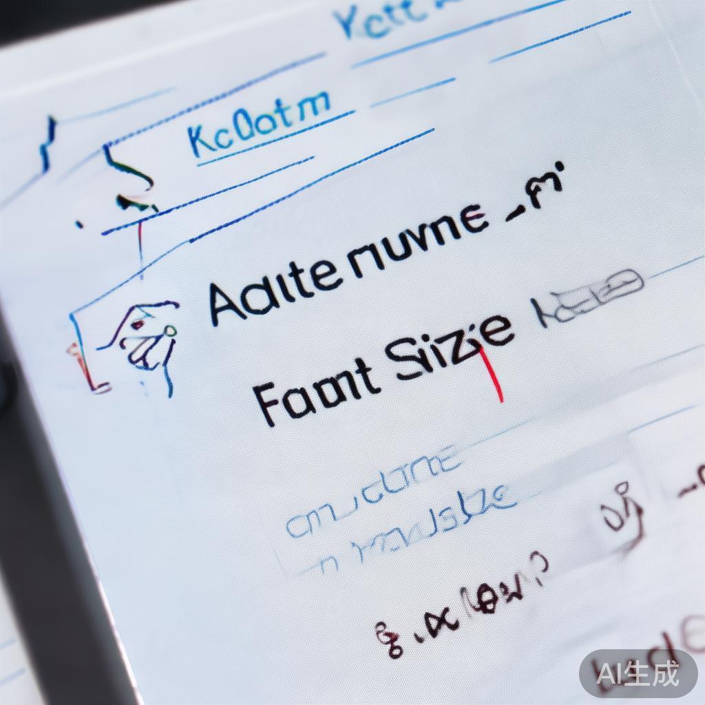电脑字体大小设置方法,让文字更清晰 电脑字体大小设置方法,让文字更清晰