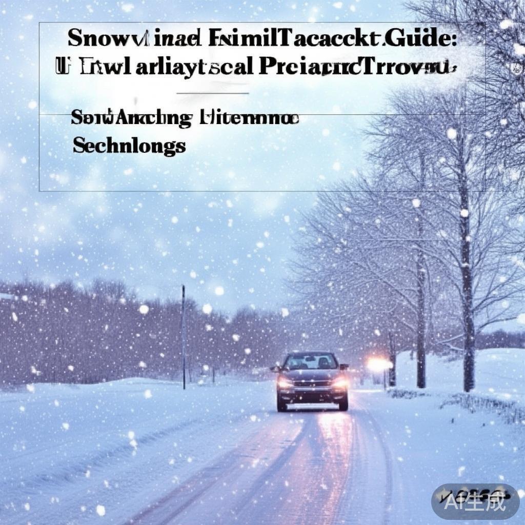 雪地行车防追尾指南,安全距离与驾驶技巧全解析 雪地行车防追尾指南,安全距离与驾驶技巧全解析