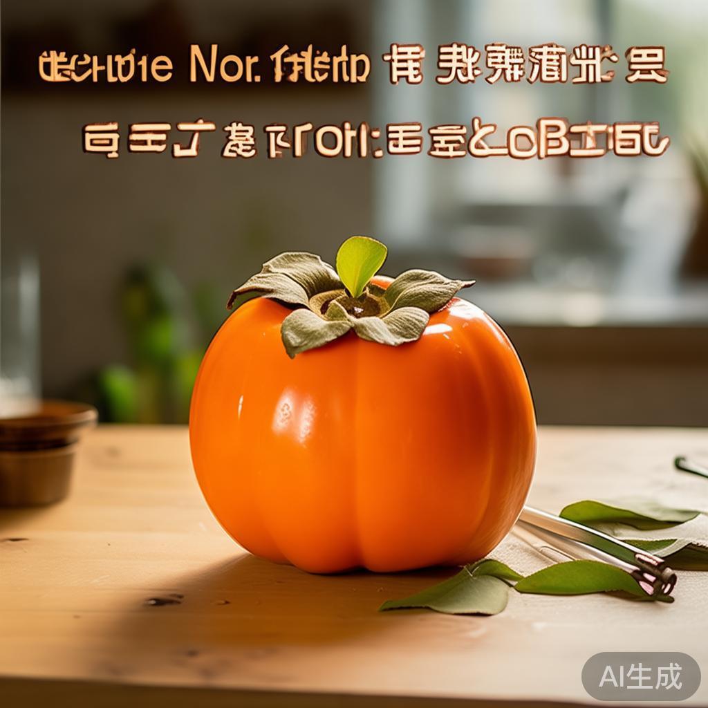 甜而不涩,柿柿如意——教你如何正确享用柿子 甜而不涩,柿柿如意——教你如何正确享用柿子
