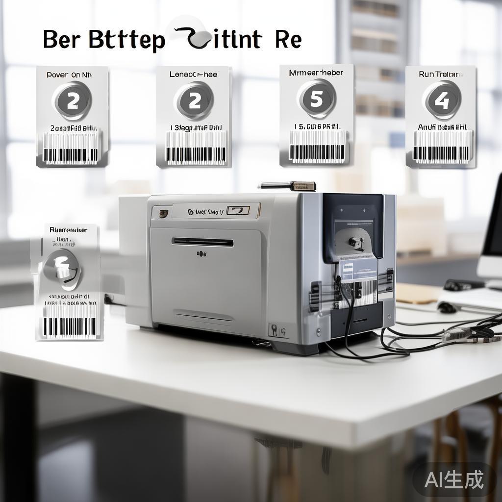如何设置条码打印机?Step by Step 如何设置条码打印机?Step by Step